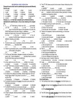 ĐỀ KIỂM TRA CHẤT LƯỢNG SỐ 24 potx