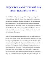 CUỘC CÁCH MẠNG TƯ SẢN HÀ LAN (CUỐI TK XV ĐẦU TK XVI )_2 pdf