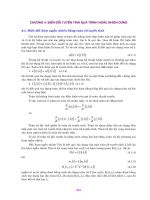 LÝ THUYẾT HÀM NGẪU NHIÊN TRONG KHÍ TƯỢNG THỦY VĂN - Chương 4 pptx