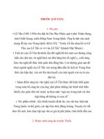 tìm hiểu Lỗ Tấn và tác phẩm 