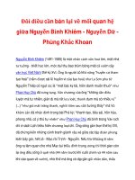 Đôi điều cần bàn lại về mối quan hệ giữa Nguyễn Bỉnh Khiêm - Nguyễn Dữ_1 pps