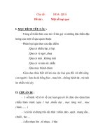 Chủ đề : Đề tài :HOA- QUẢ Một số loại quả docx