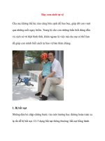 Giáo dục kỹ năng sống mầm non: Dạy con cách tự vệ ppsx