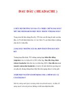 ĐAU ĐẦU ( HEADACHE ) pps