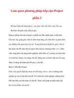 Làm quen phương pháp tiếp cận Project phần 2 docx