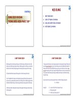 GIÁO TRÌNH DUNG DỊCH KHOAN - XIMĂNG - CHƯƠNG 4 DUNG DỊCH KHOAN TRONG ĐIỀU KIỆN PHỨC TẠP doc