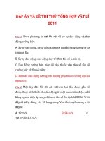 ĐÁP ÁN VÀ ĐỀ THI THỬ TỔNG HỢP VẬT LÍ 2011_1 pot