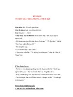 Giáo án giảng dạy khối lớp Lá: Chủ đề nhánh: Luật giao thông phổ biến(P3) pot