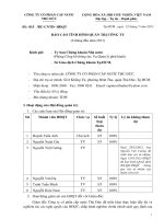 CÔNG TY cổ PHẦN cấp nước THỦ đức báo cáo tình hình quản trị công ty 6 tháng đầu năm 2013