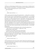Giáo trình hướng dẫn tạo ra những kiểu dữ liệu mới bằng việc tạo ra các lớp đối tượng theo phương thức đa hình p4 docx