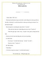 Giáo án chương trình mới: Lớp Chồi Kiến truyền tin docx