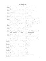 ĐẾ LUYỆN SỐ 4 potx