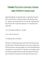 THÀNH TỰU CỦA VĂN HÓA TRUNG HOA THỜI KỲ TRUNG ĐẠI_7 ppt
