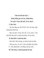 Giáo án thể dục lớp 2 – Đứng kiễng gót, hai tay chống hông ppt