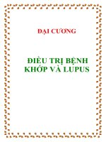 ĐẠI CƯƠNG ĐIỀU TRỊ BỆNH KHỚP VÀ LUPUS pot