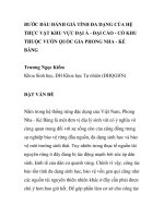 BÁO CÁO KHOA HỌC: 