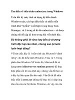 Tìm hiểu về tiến trình conhost.exe trong Windows ppsx