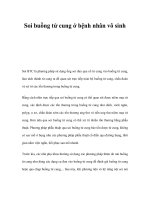 Soi buồng tử cung ở bệnh nhân vô sinh pptx