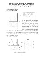 Giáo trình phân tích quan hệ giữa đường kính mặt nhận diện và thời gian tính toán của thiết bị sử dụng năng lượng mặt trời p1 potx