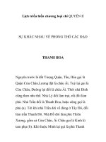 Lịch triều hiến chương loại chí - SỰ KHÁC NHAU VỀ PHONG THỔ CÁC ĐẠO pdf