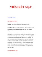 VIÊM KẾT MẠC potx