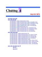 GIÁO TRÌNH KỸ THUẬT XUNG - CHƯƠNG 4 MẠCH XÉN ppsx
