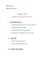 Giáo án chương trình đổi mới Môn: tạo hình Đề tài: Vẽ người thân docx