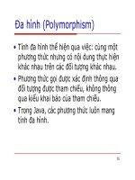 Lập trình Java cơ bản : OOP trong Java part 6 doc