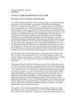 Văn hoá sử Nhật Bản - CHƯƠNG 6 VĂN HÓA XÃ HỘI THỜI PHONG KIẾN VỮNG MẠNH MỸ THUẬT CỦA VŨ TƯỚNG VÀ HÀO THƯƠNG ppsx