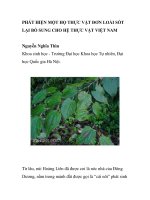 BÁO CÁO KHOA HỌC: 