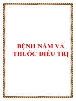 BỆNH NẤM VÀ THUỐC ĐIỀU TRỊ pdf