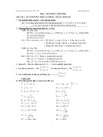 Tài liệu ôn thi Đại học năm học 2010 – 2011