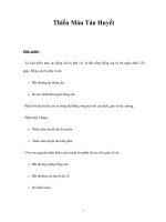 Thiếu Máu Tán Huyết pps