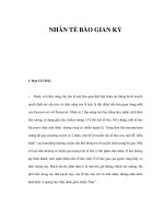 NHÂN TẾ BÀO GIAN KỲI. ĐẠI CƯƠNG: Nhân, với chức năng chủ yếu là một docx