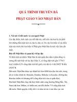 QUÁ TRÌNH TRUYỀN BÁ PHẬT GIÁO VÀO NHẬT BẢN_1 pptx