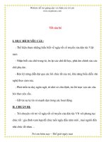 Giáo án chương trình mới: Lớp lá Tết của bé ppt