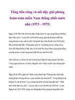 Tổng tiến công và nổi dậy giải phóng hoàn toàn miền Nam thống nhất nước nhà (1973 - 1975)_3 pot