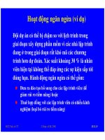 Bài giảng hệ điều hành : Phương pháp Quản lý Dự án CNTT part 5 ppsx