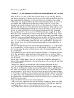 Nhớ lại và suy nghĩ Chương 17: Tiêu diệt quân phát xít ở Bê-lô-ru-xi và quét sạch chúng khỏi U-crai-na docx