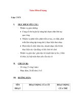 Giáo án chương trình đổi mới Đếm số lượng docx