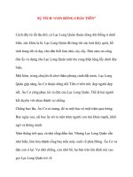 SỰ TÍCH “CON RỒNG CHÁU TIÊN docx