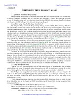 Chuyên đề nhiên liệu dầu mỡ - Chương 2 pdf