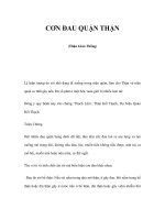 CƠN ĐAU QUẶN THẬN ppsx