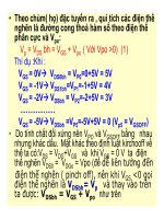 Điện tử học : Transistor trường ứng( FET) part 4 pot