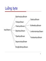 Lập trình Java cơ bản : Luồng và xử lý file part 2 docx