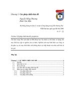 HỆ THỐNG THÔNG TIN ĐỊA LÝ GIS - Chương 3 pptx