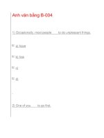 Anh văn bằng B-004 pps