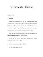 CẤP CỨU CHẾT LÂM SÀNG pps