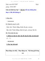 Giáo án hình học lớp 7 - Tiết 56 luyện tập pptx