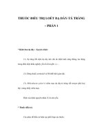 THUỐC ĐIỀU TRỊ LOÉT DẠ DÀY-TÁ TRÀNG – PHẦN 1 pdf